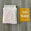 vintage quilt flex frame pouch