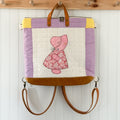 Vintage Sunbonnet Sue Quilt Convertible Backpack Tote