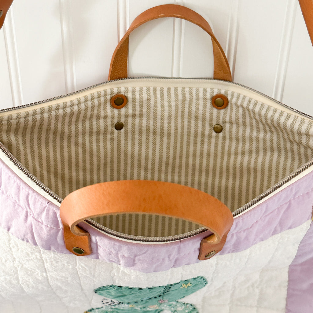 Vintage Sunbonnet Sue Quilt Convertible Backpack Tote