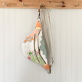 Large Fanny Pack Bag Vintage Grandmother's Garden Quilt