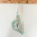 Large Fanny Pack Bag Vintage Grandmother's Garden Quilt