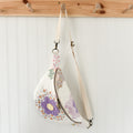Large Fanny Pack Bag Vintage Grandmother's Garden Quilt
