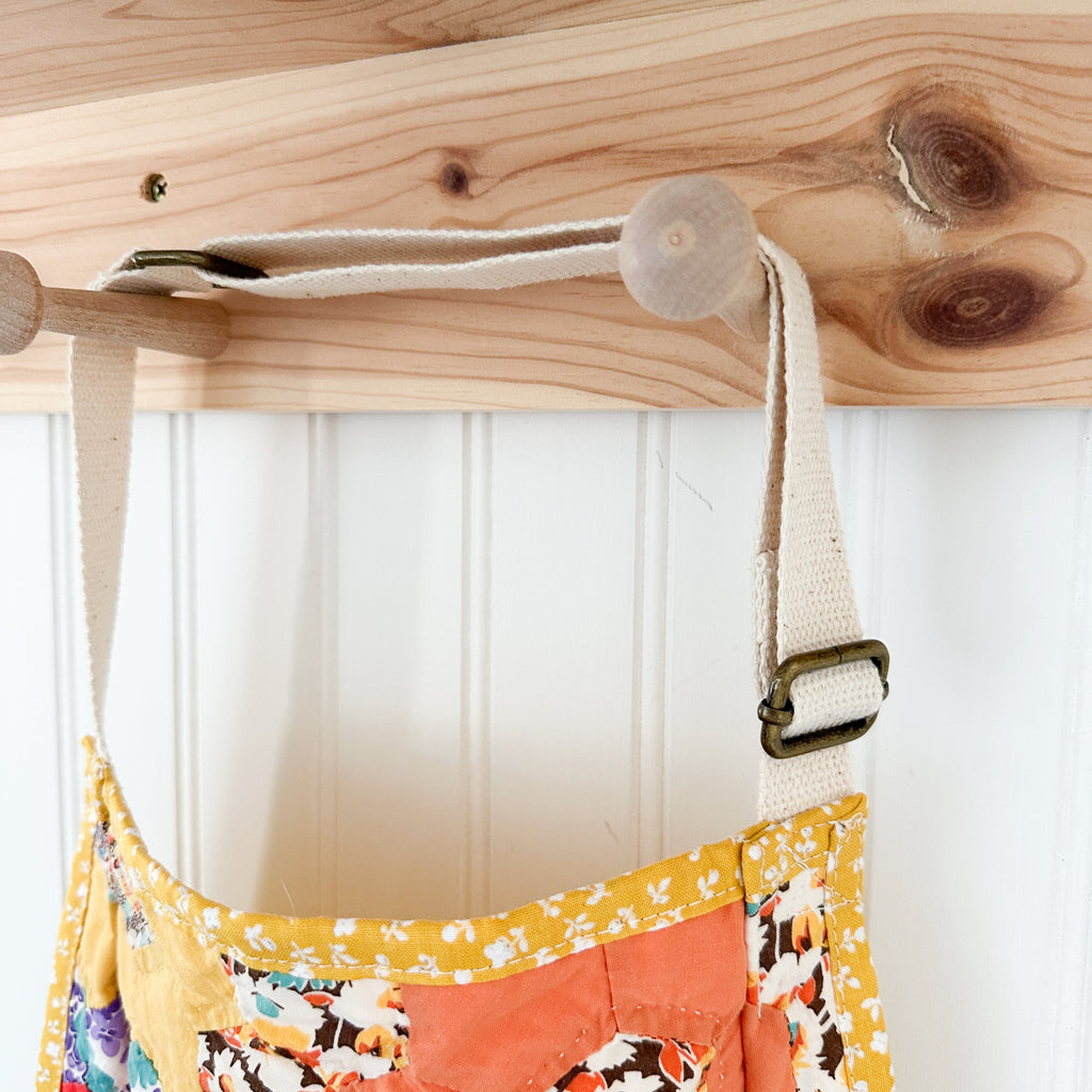 Vintage Grandmothers Garden/Hexagon Apron