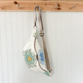 Large Fanny Pack Bag Vintage Grandmother's Garden Quilt