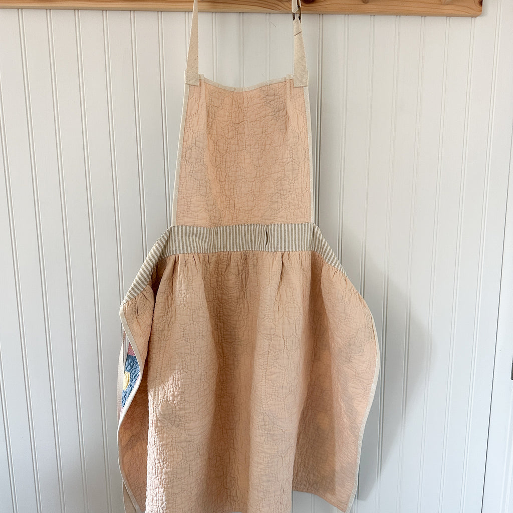 Vintage Grandmothers Garden/Hexagon Apron