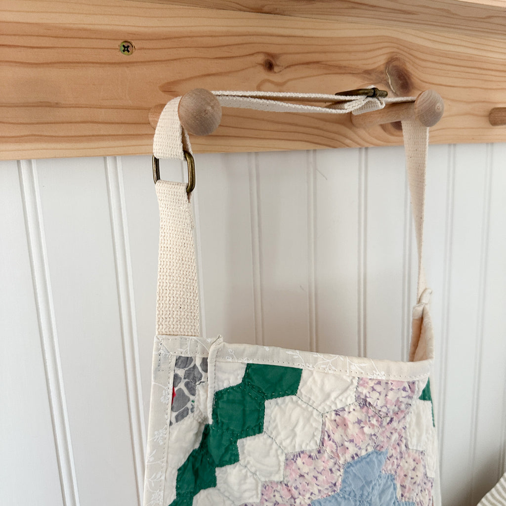 Vintage Grandmothers Garden/Hexagon Apron