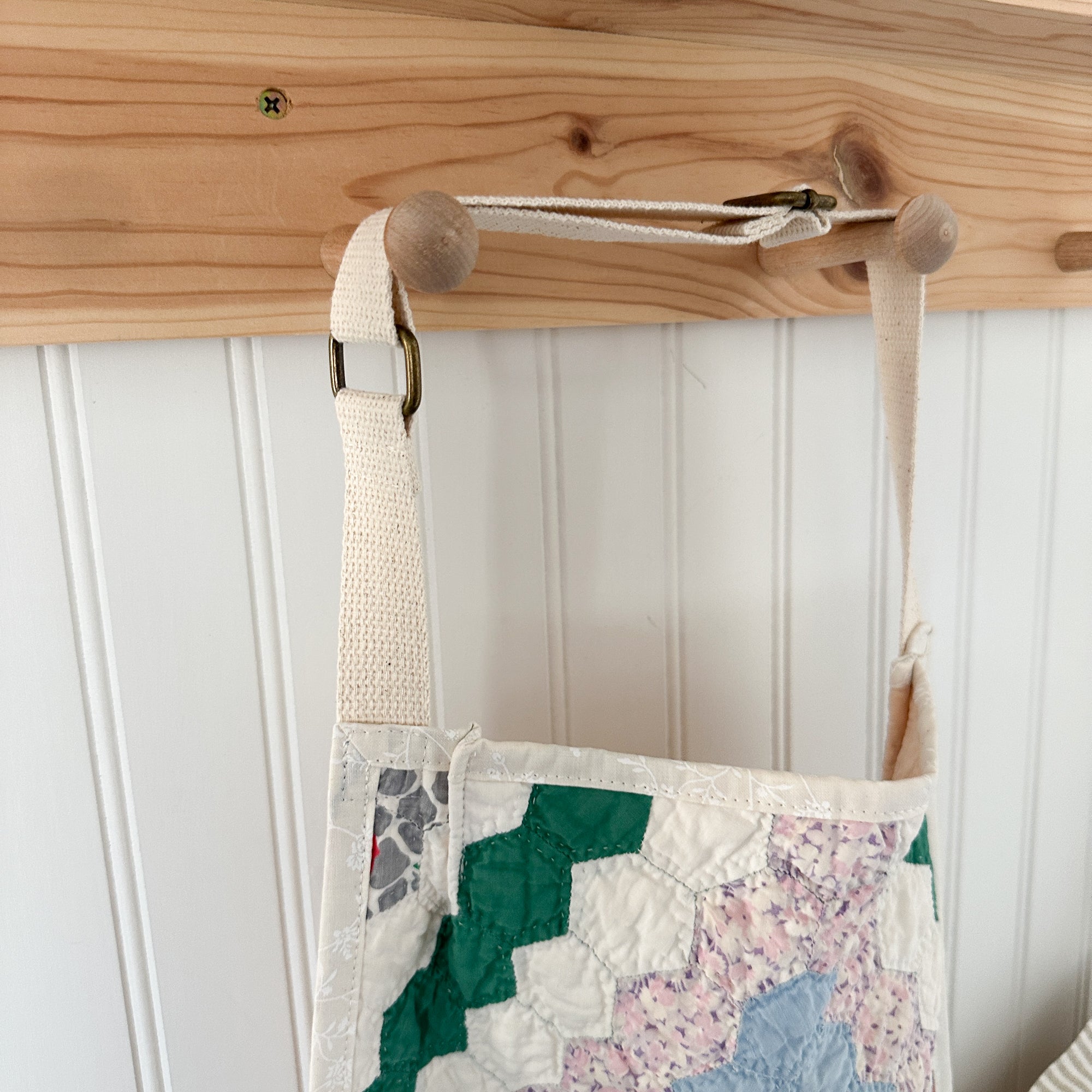 Vintage Grandmothers Garden/Hexagon Apron