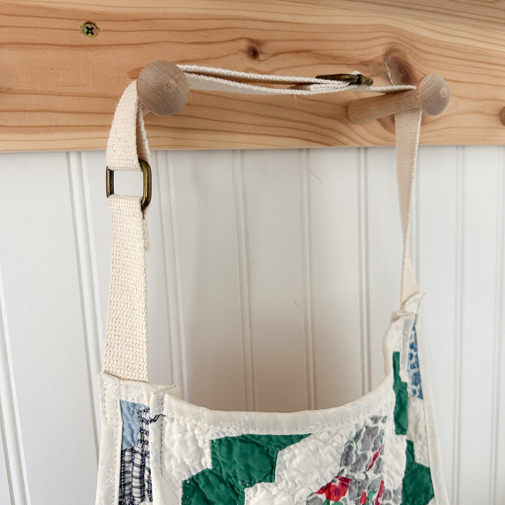 Vintage Grandmothers Garden/Hexagon Apron