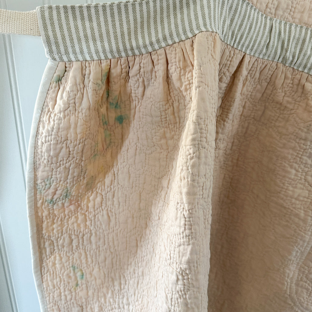 Vintage Grandmothers Garden/Hexagon Apron