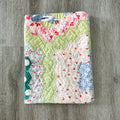 Medium Vintage Grandmother's Garden Quilt Bible Cover