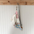 Large Fanny Pack Bag Vintage Grandmother's Garden Quilt