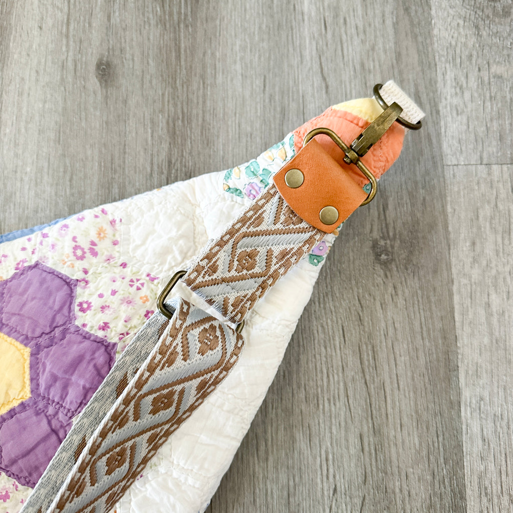 Vintage Grandmothers Garden Quilt Fanny Pack