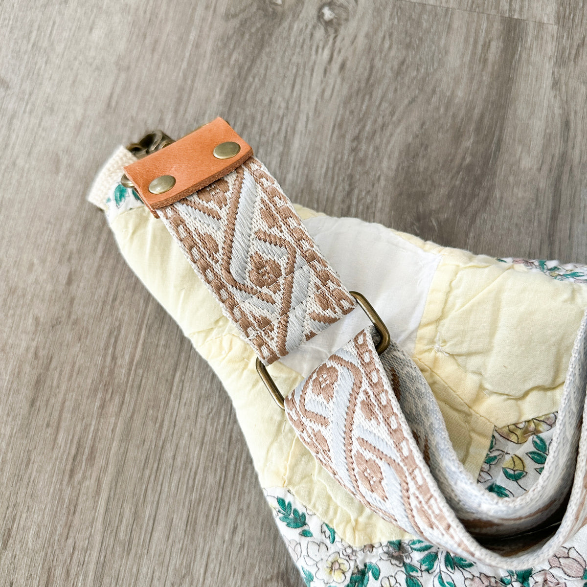 Vintage Grandmothers Garden Quilt Fanny Pack