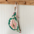 Vintage Grandmothers Garden Quilt Fanny Pack
