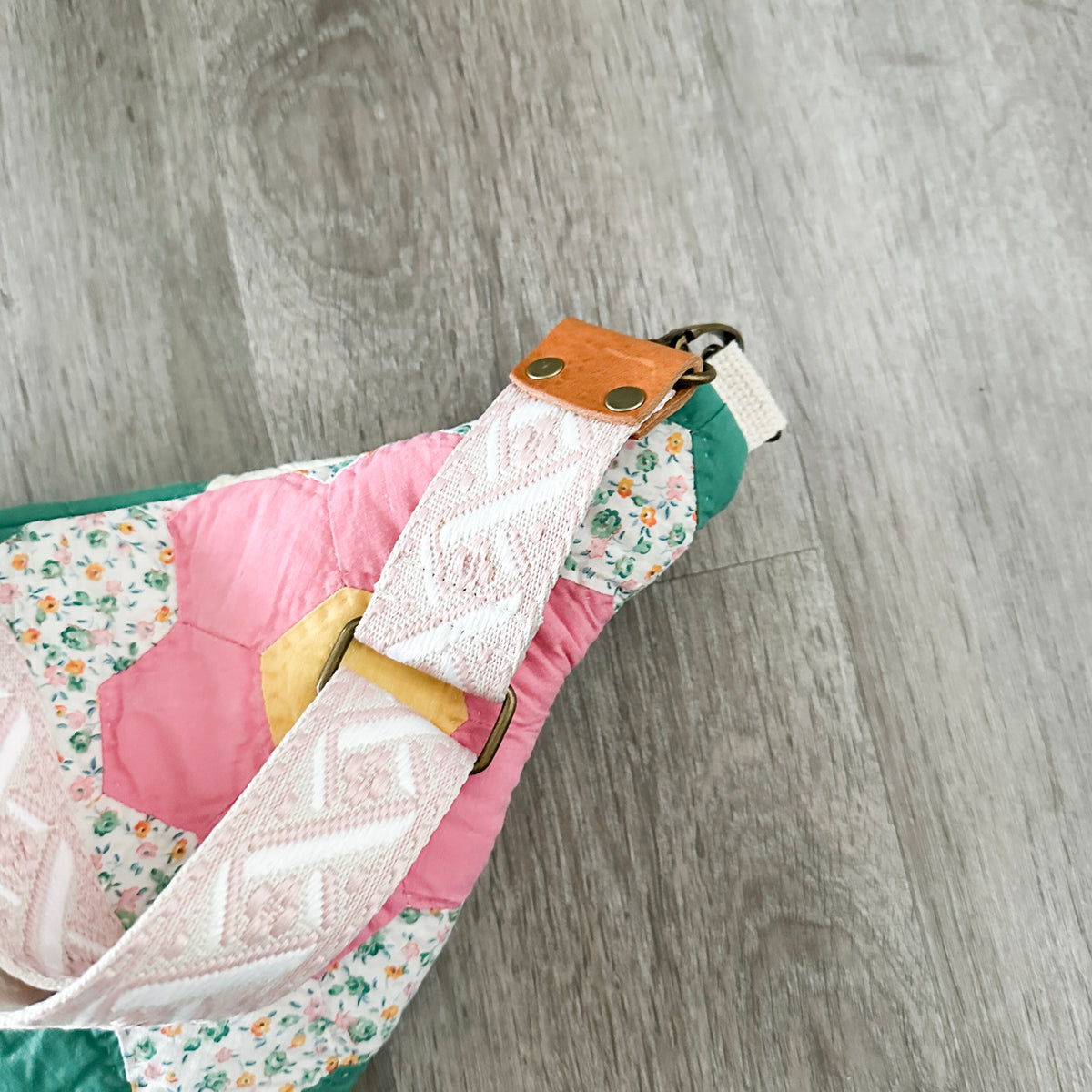 Vintage Grandmothers Garden Quilt Fanny Pack